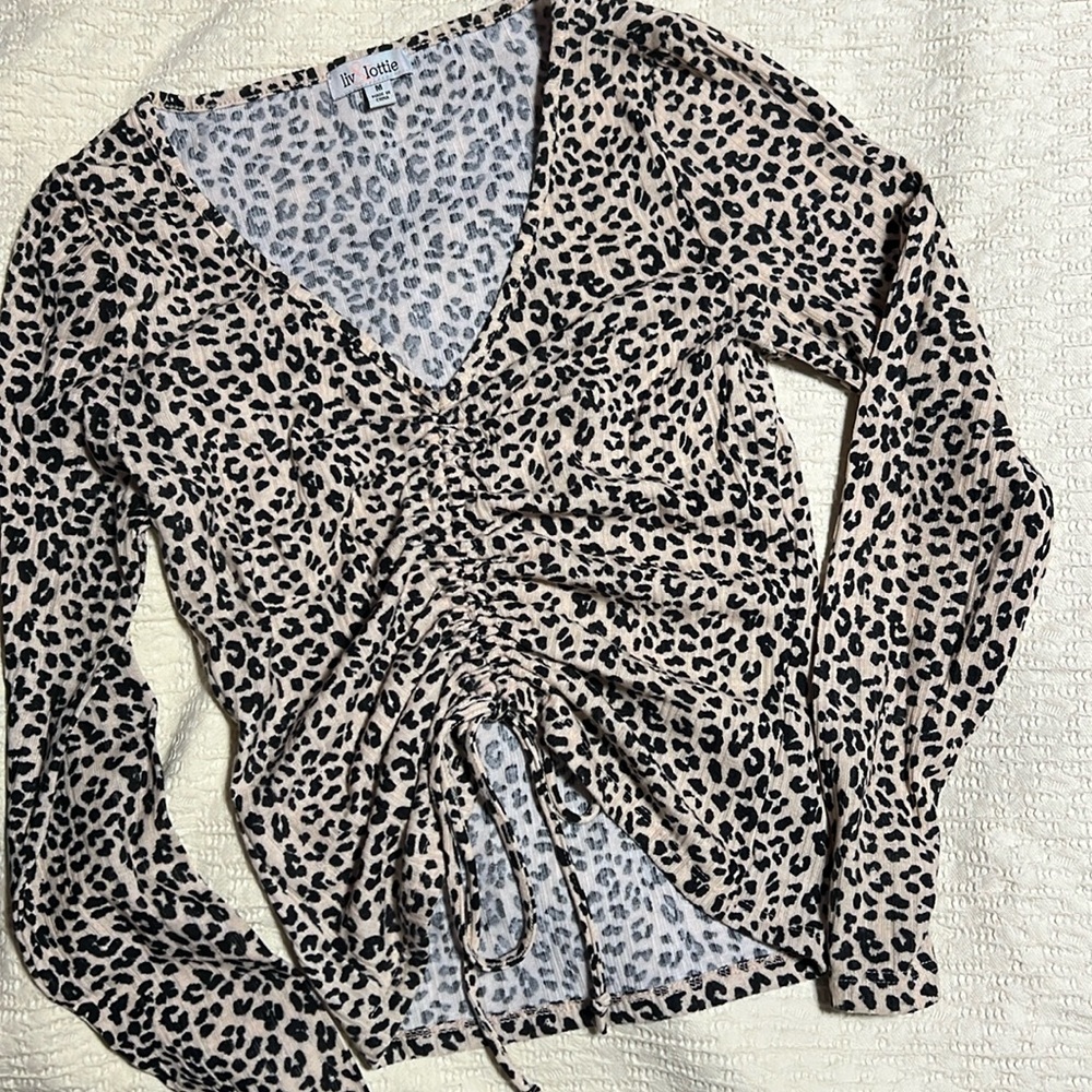 Soft Leopard Top